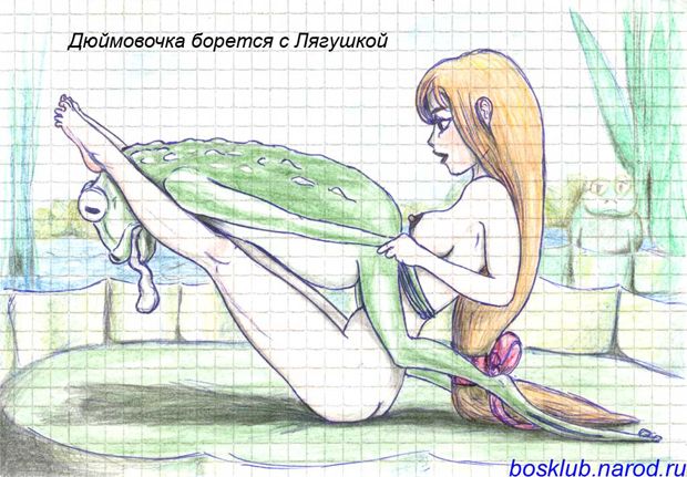 рисованные девушки