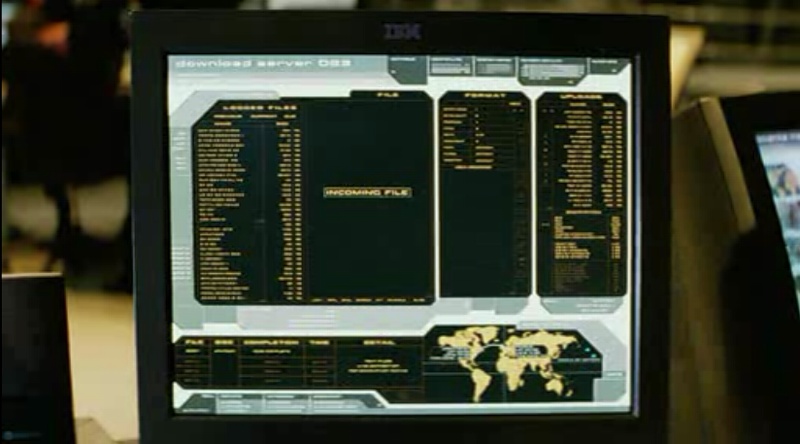 Компьютерные интерфейсы в кино