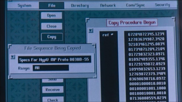 Компьютерные интерфейсы в кино