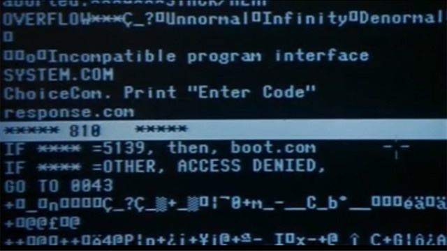Компьютерные интерфейсы в кино