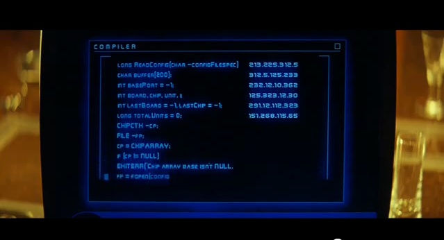 Компьютерные интерфейсы в кино