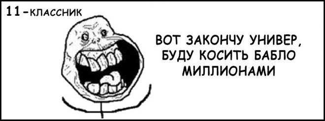 Возраст, зарплата и реализм