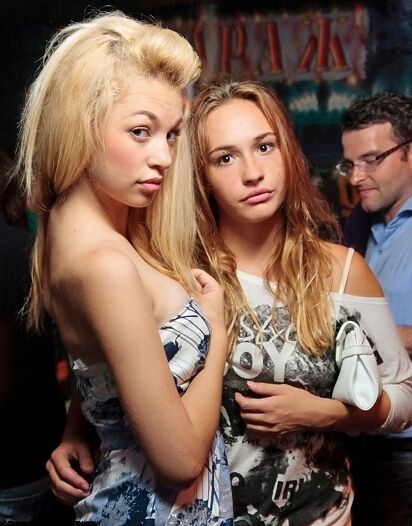 Гламурные красавицы московских клубов