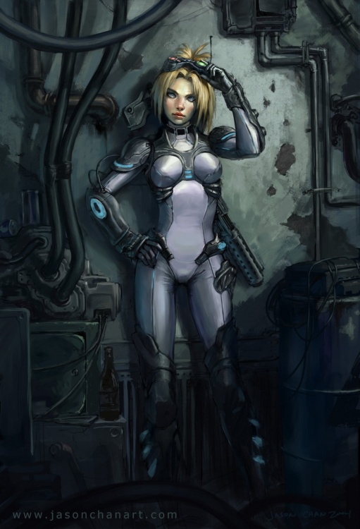 Рисует Jason Chan