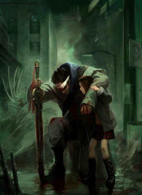 Рисует Jason Chan