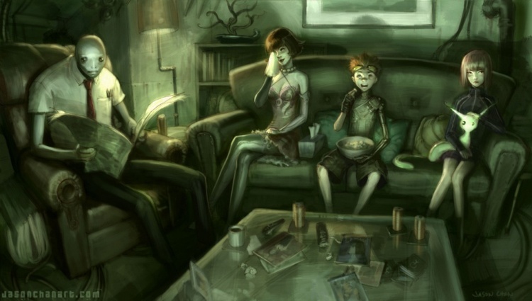 Рисует Jason Chan