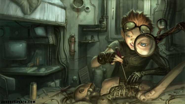 Рисует Jason Chan