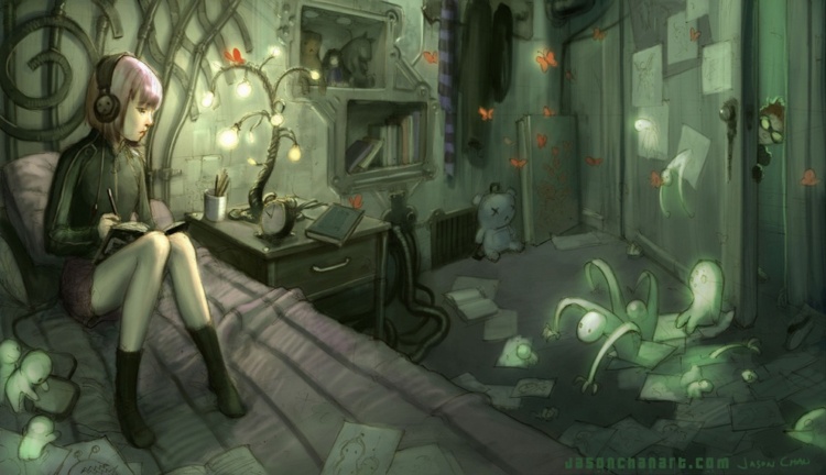 Рисует Jason Chan