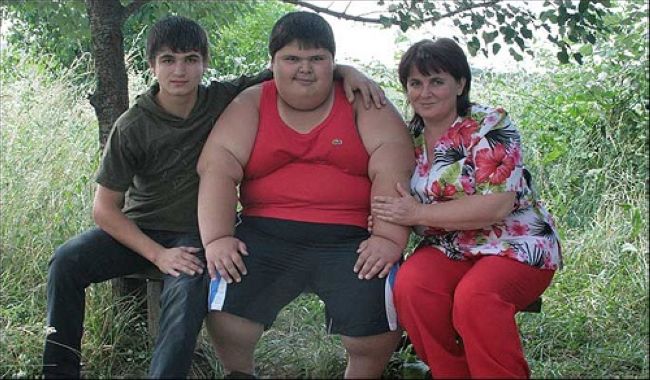 самый толстый ребенок